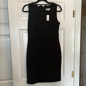 LOFT Black Mini Dress